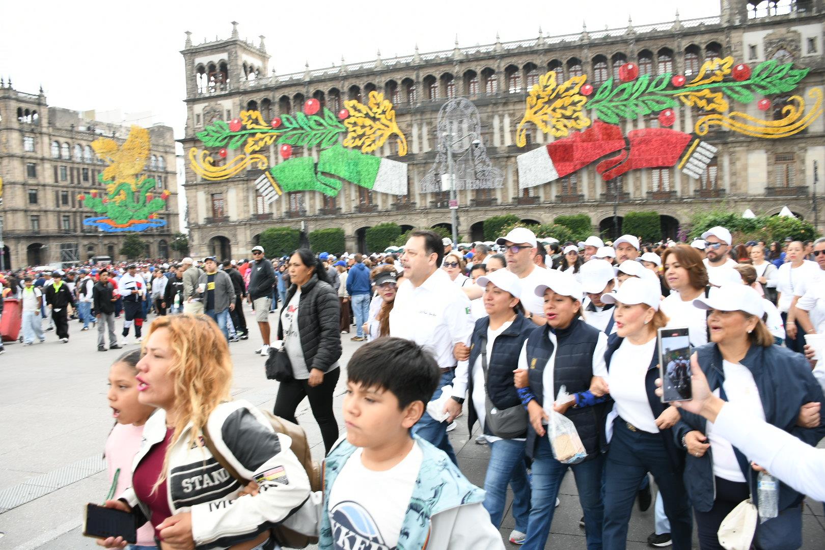 Asamblea informativa de la presidenta Claudia Sheinbaum Pardo en el Zócalo de la Ciudad de México 